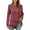 383-Wine, variant on Ounisa Women's Long Sleeve Thermal Shirt Light Fleece Tops Spring 2025 Crew Neck Casual Basic T-Shirts for Women