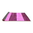 thumbnail image 2 of Ahgly Company Indoor Square Abstract Purple Modern Area Rugs, 5' Square, 2 of 4