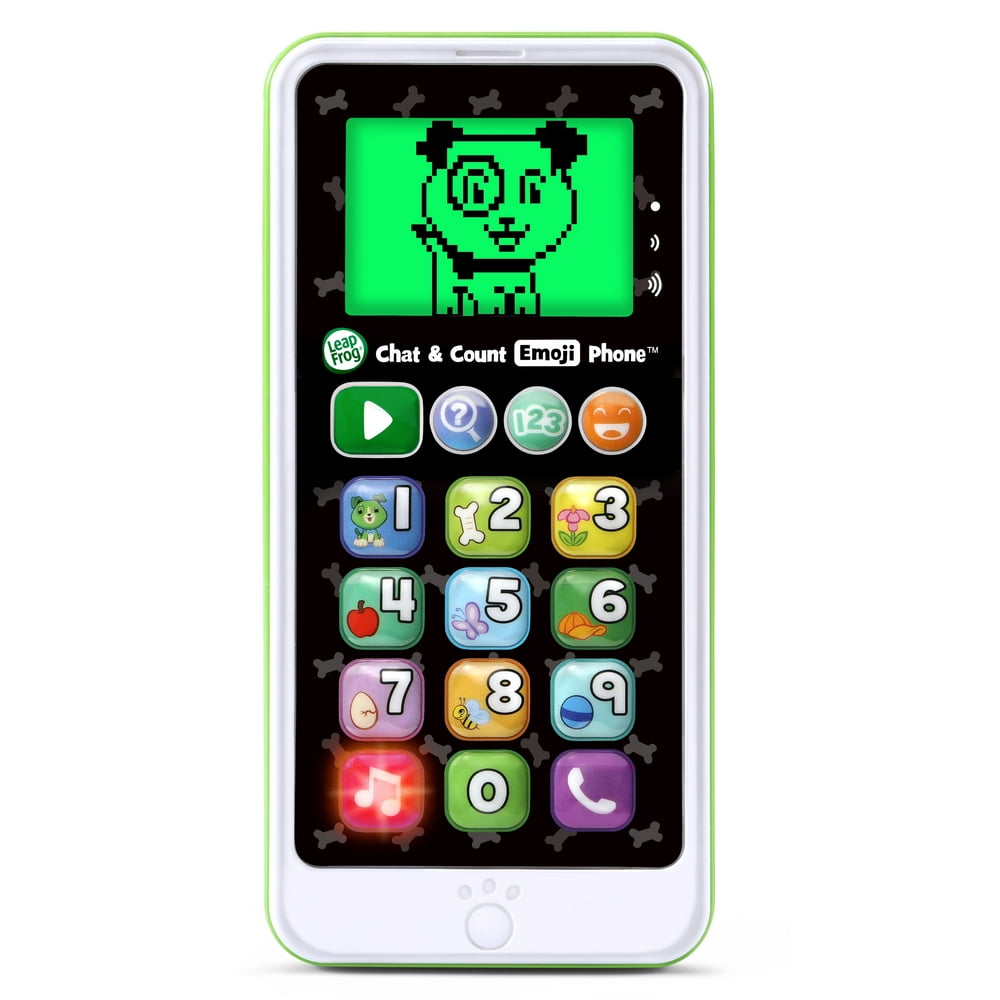 LeapFrog, Chat and Count Emoji Phone, Toy Phone, Learning Toy Walmart