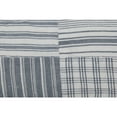 thumbnail image 3 of VHC Brands Sawyer Mill 5 Piece Daybed Bedding Sets 100% Cotton (1 Quilt, 1 Bed Skirt, 3 Standard Shams) Blue Patchwork, 3 of 4