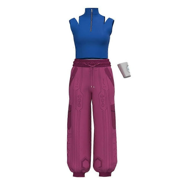 Conjunto de disfraz de Victor de Zombie High School 4, atuendo de actuación escénica de Halloween para hombres y niños