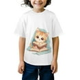 thumbnail image 3 of HANMUN Boys and Girls Tough Fashionable One Side Hot T-Shirts and Short Sleeves, Size XS-XL Made in USA, 3 of 4