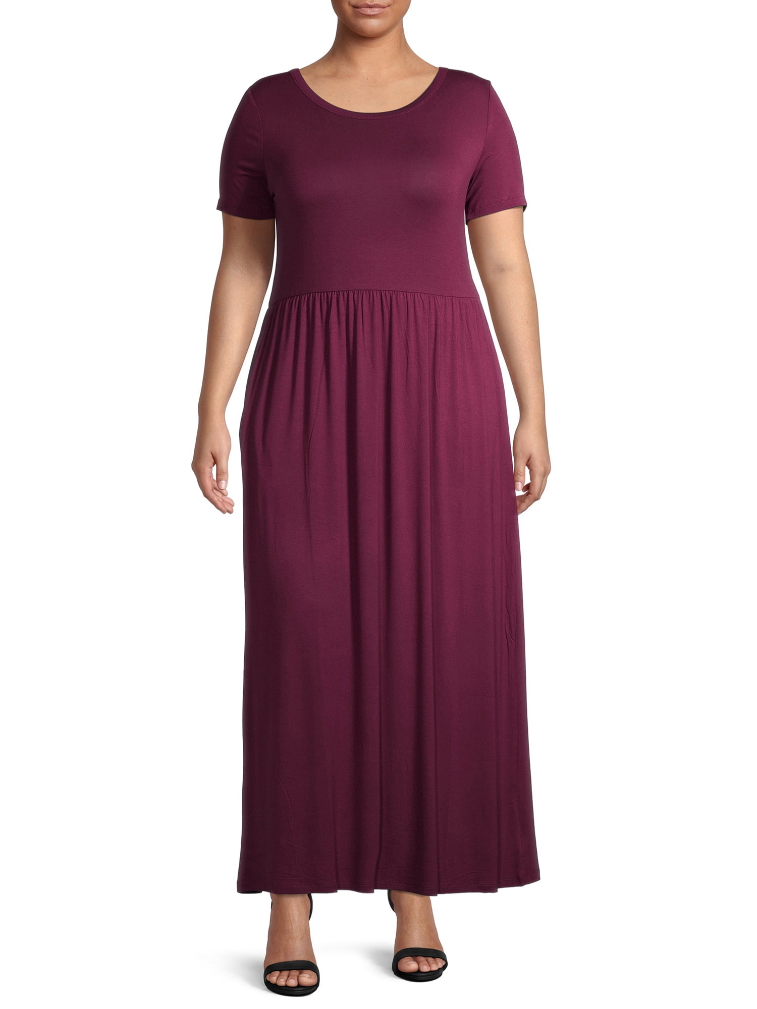 walmart plus maxi dress