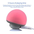 thumbnail image 4 of Altavoz Bluetooth Inalámbrico Mushroom Impermeable Succión De Silicona Manos Libres Reproductor De Música Cateissary EL013307-03, 4 of 6