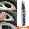Alloy Wheel Touch Up Pen Repair Paint W/ Brush Curbing Scratch Maker