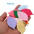 thumbnail image 4 of Uxcell Colorful Artificial Leaves, 200 Pack Fake Leaves Fabric Faux Leaf for DIY Home Wedding, Style 1, 4 of 7