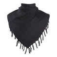thumbnail image 1 of Bufanda de invierno Algodón Suave Cómodo Transpirable Lavable a máquina Bufanda cuadrada cálida y gruesa de moda Negro, 1 of 1