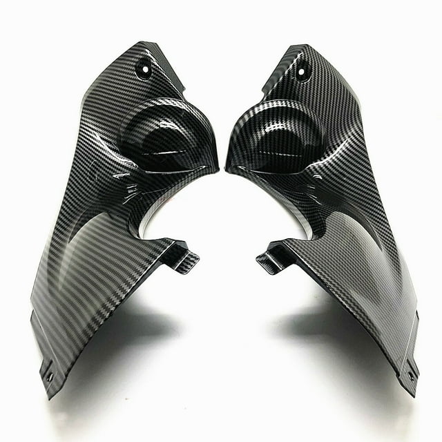 Carbon fiber side air pipe cover fairing insert for Yamaha 1998 - 2002 YZF R6