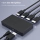 thumbnail image 3 of Divisor De Vídeo, 4K 1080P HDTV Splitter Antiinterferencias Plug And Play 1 En 4 Salidas Para Monitor, 3 of 7