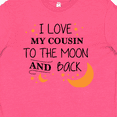 thumbnail image 4 of Inktastic I Love My Cousin To The Moon and Back Youth T-Shirt, 4 of 5