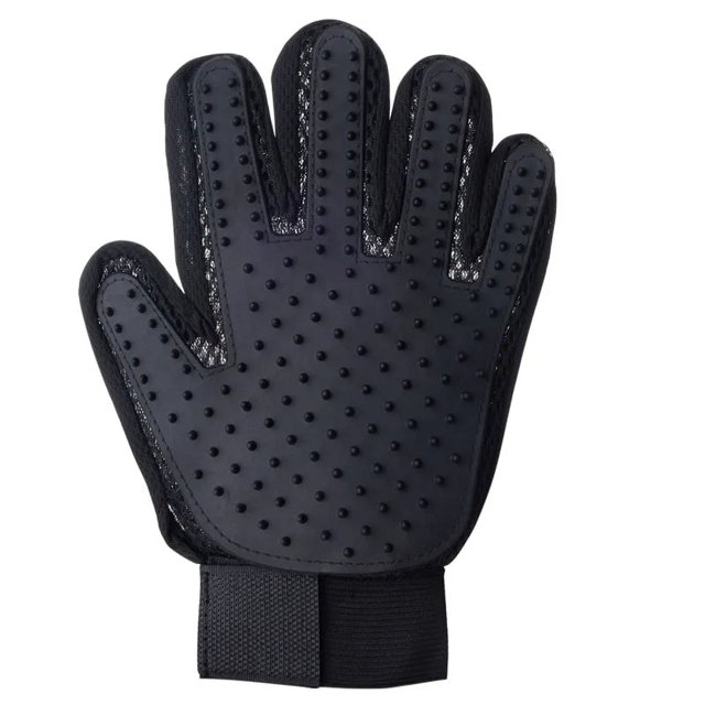 Pet Glove Cat Grooming Brush | Deshedding Glove for Cats and Dogs Secret Life 123 Store Round