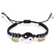 thumbnail image 1 of Pulsera Trenzada De 2pcs Pareja Charm Joyería Vintage Cuerda Dorado Creativo Sunnimix Pulsera trenzada, 1 of 7