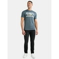 thumbnail image 2 of Peanuts Walking Men's & Big Men's Graphic Tee with Short Sleeves, Sizes S-3XL, 2 of 5