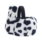 PEEPS® Bunny Spotted Cow Print Plush Easter Basket