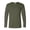 Military-Green, variant on Gildan Unisex Softstyle Long Sleeve T-Shirt 100% Ring-Spun Cotton Modern Classic Fit Plain Tee (Sport-Grey, 2XL)