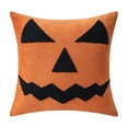 thumbnail image 1 of Fundas de almohada bordadas de Halloween para el hogar, sala de estar, sofá, decoración de ambiente festivo, fundas de cojines de la serie Halloween, compre 2 y obtenga 3, 1 of 4