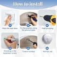 thumbnail image 3 of 1 Pcs Industrial Toilet Paper Holder Commercial Roll Dispenser Wall Mount Stainless Steel Jumbo Tissue Dispenser Fits 9" Roll Toilet Paper for Office Home Public Places (Silver), 3 of 4