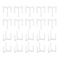 thumbnail image 1 of Unique Bargains Pizza Saver Stand, 100pack  Plastic Tripod Stack for Pizza Boxes, Catering Boxes, Restaurant Container(White), 1 of 5