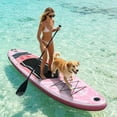 thumbnail image 4 of AISUNSS 11ft Inflatable Stand Up Paddle Board, Complete SUP Accessories, Wide Non-Slip Deck Design for Adults & Teenagers, 4 of 7