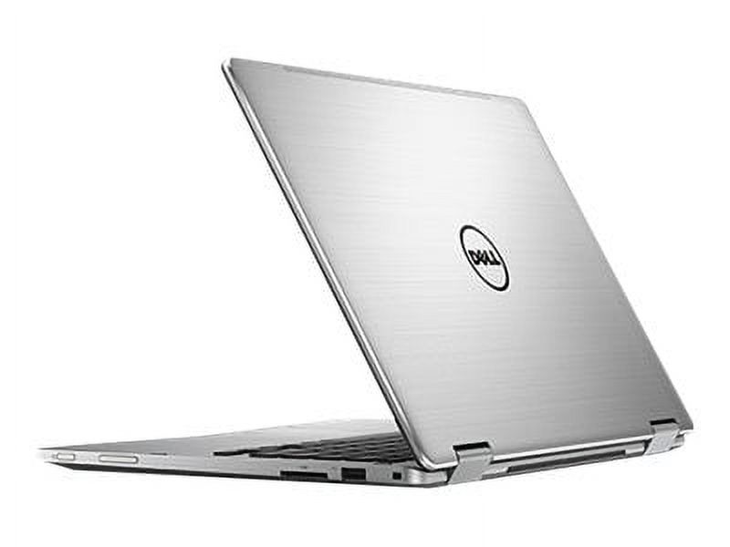 Dell Inspiron 13 7378 2-in-1 - Flip design - Intel Core i7 - 7500U / up to 3.5 GHz - Win 10 Home 64-bit - HD Graphics 620 - 12 GB RAM - 256 GB SSD - 13.3" IPS touchscreen 1920 x 1080 (Full HD) - Wi-Fi 5 - gray - kbd: English - with 1 Year Dell Mail-In Service - image 4 of 6