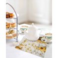 thumbnail image 4 of Farmhouse Sunflower Kitchen Dish Towels for Drying Dishes Set of 2, Vintage Daisy Butterflies Rustic Burlap Waffle Weave Microfiber Hand Tea Bathroom Towels Quick Dry & Absorbent Towel 12x12, 4 of 7