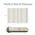 thumbnail image 4 of SIXHOME 5'x7' Machine Washable Area Rug Soft Non-Slip Geometric Indoor Rug for Living Room Brown, 4 of 10