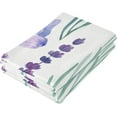thumbnail image 3 of SKYSONIC Lavender Soft Hand Towels 2-Piece,14.4" x 28.3" Absorbent Bath Towel Decorative Fingertip Towels for Bathroom Gym Spa Hotel Beach Swimming Pool, 3 of 7