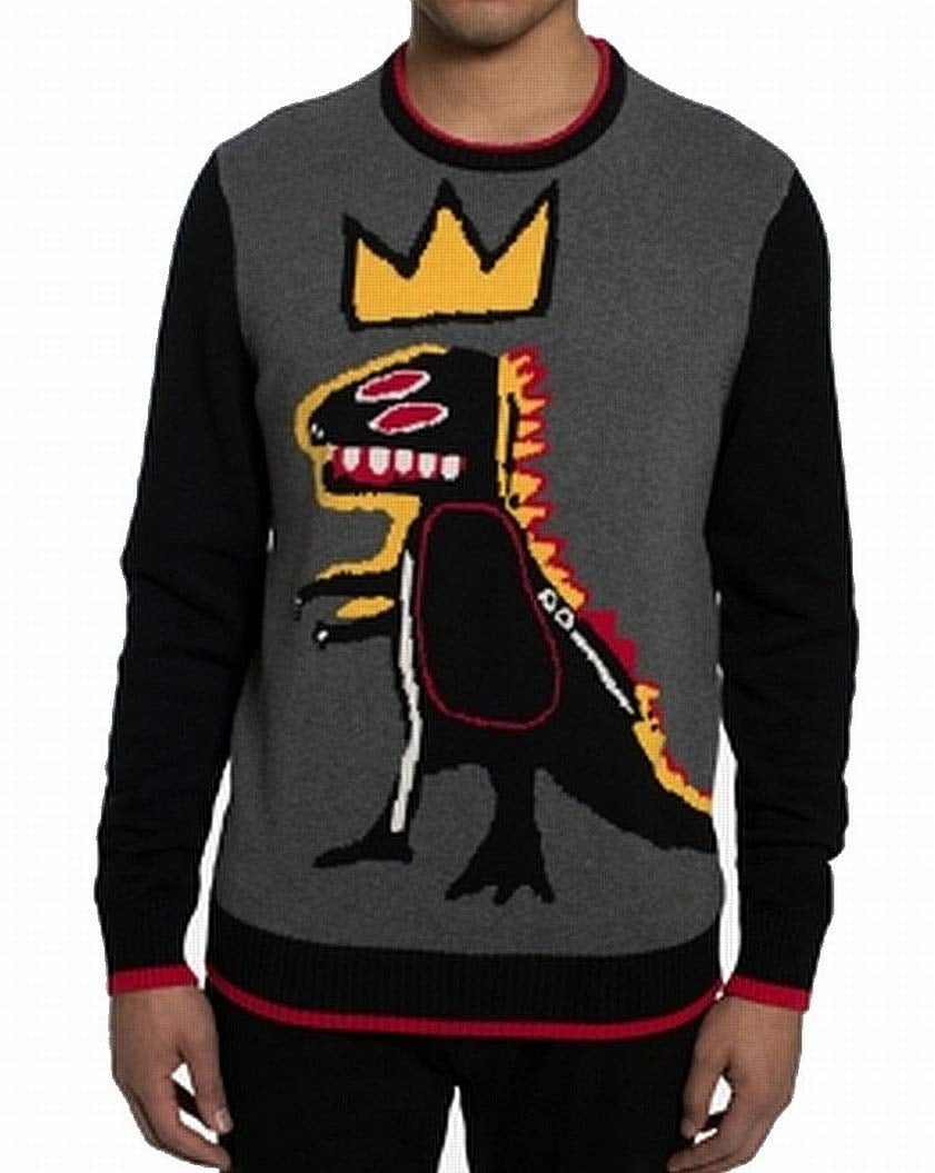 Sean John Mens Basquiat Knit Sweater 