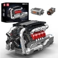 thumbnail image 1 of Kit de bloques de construcción Mould King 10203, motor V8, modelo 1169 unidades, 1 of 7