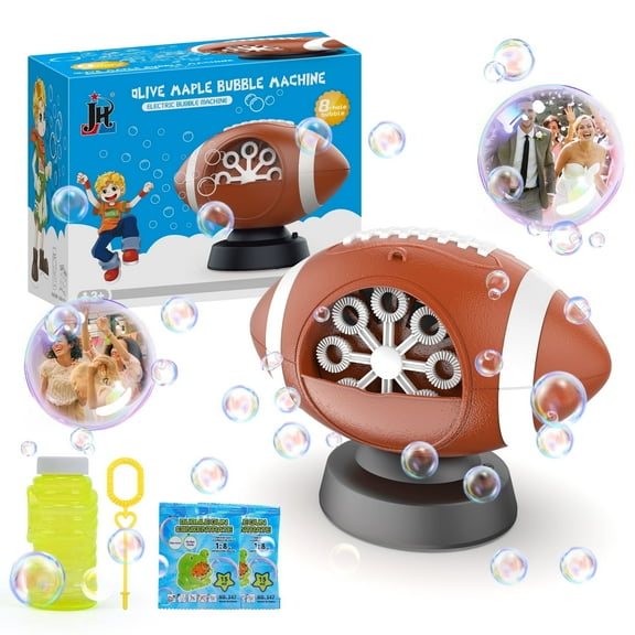 Automatic Bubble Machine, Durable Bubble Blower for Kids Toddlers 3 4 5 6,  Portable Bubble Maker Suitable for Outdoor and Indoor, Christmas, Birthday, Wedding, Party