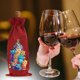 thumbnail image 5 of Bolsas para Envolver vino Wdftyju con pintura diamantes 2 Piezas, 5 of 9