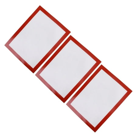 

3 Pcs Silicone Baking Mat Non Stick Professional Grade Silicone Liner Mats Pastry Mat 30x21cm