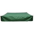 thumbnail image 1 of Yuarrent Cuadrado Oxford Green Sandbox Arenero Cubierta a prueba de polvo Impermeable con cordón Cubiertas para muebles de jardín verde 120 * 120cm Yuarrent TO0742-04B, 1 of 1