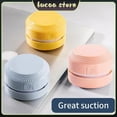 thumbnail image 2 of Easy To Clean Corner Table Dust Collector Multifunctional Handheld Vacuum Cleaner Coffee Powders Sweeper Cute Usb Charging Mini, 2 of 5
