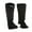 Black, variant on Century 1497-010215 Cloth Shin & Instep Pad - Black, Large
