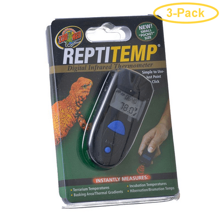 Zoo Med ReptiTemp - Digital Infrared Thermometer Digital Infrared Thermometer - Pack of