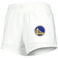 thumbnail image 2 of Women's Concepts Sport  White Golden State Warriors Sunray Shorts, 2 of 4