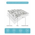 thumbnail image 5 of Quilts Queen Size, Farmhouse Flowers Soft Comforter Bedding Set for Bed, Pastoral Vintage Leaf Spring Summer Lightweight Quilted Bedspread with Pillow Cover(2 Pieces) for All Season, 90x96 Inch, 5 of 6