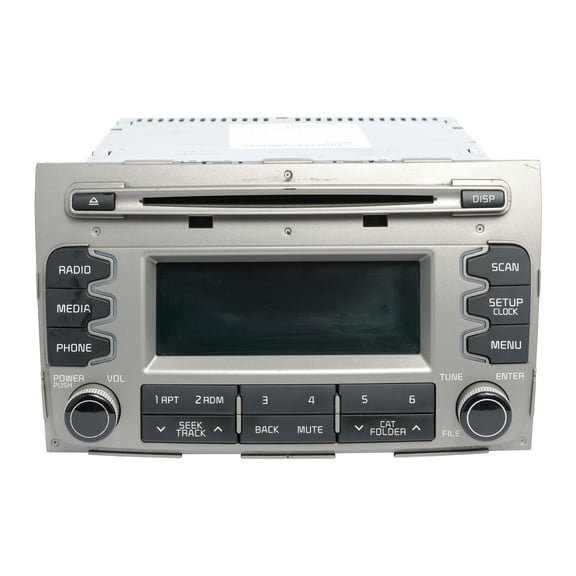 Restored 2014-2016 Kia Sportage AM FM Radio XM Single Disc CD MP3 Player 96150-3W160DC9 (Refurbished)