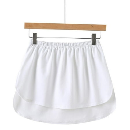 

dresses for women Women s Layered Tiered Sheer Stripe Printing Extender Half Slip Plus Size Skirt