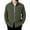 Green, variant on European Solid Color Business Foreign Trade Men Casual Comfortable Loose Trendy Long Sleeved Shirt