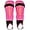 PINK, variant on Vizari Zodiac Soccer Shin Guards with Ankle Protection for Kids, Youth, and Adults | Lightweight Protective Gear for Ages 3  - RED, XXS