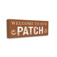thumbnail image 4 of Stupell Industries Welcome Pumpkin Patch Holiday Painting Gallery Wrapped Canvas Art Print Wall Art, 40 x 17, 4 of 8