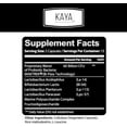 thumbnail image 2 of Kaya Naturals Probiotic 60 Billion CFU | Probiotics for Women, Probiotics for Men and Adults, Natural | Gut Health & Immune Support Supplement | Provides Digestive Support - 30 Vegetable Capsules, 2 of 5