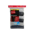 thumbnail image 2 of Hanes Men's Value Pack Assorted Crew T-Shirt Undershirts, 6 Pack, 2 of 9