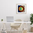 thumbnail image 3 of Stupell Industries Modern Bright Vertical Circle Symmetry Birch Framed Print Under Glass, 16 x 16, by Matthew Finger, 3 of 8