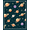 Blue, Pattern 1, variant on ODIKA 4'x6' Machine Washable Non-Slip Area Rug, Space Galaxy Planet Constellation Science Discovery High Traffic Rug, Orange, 693244