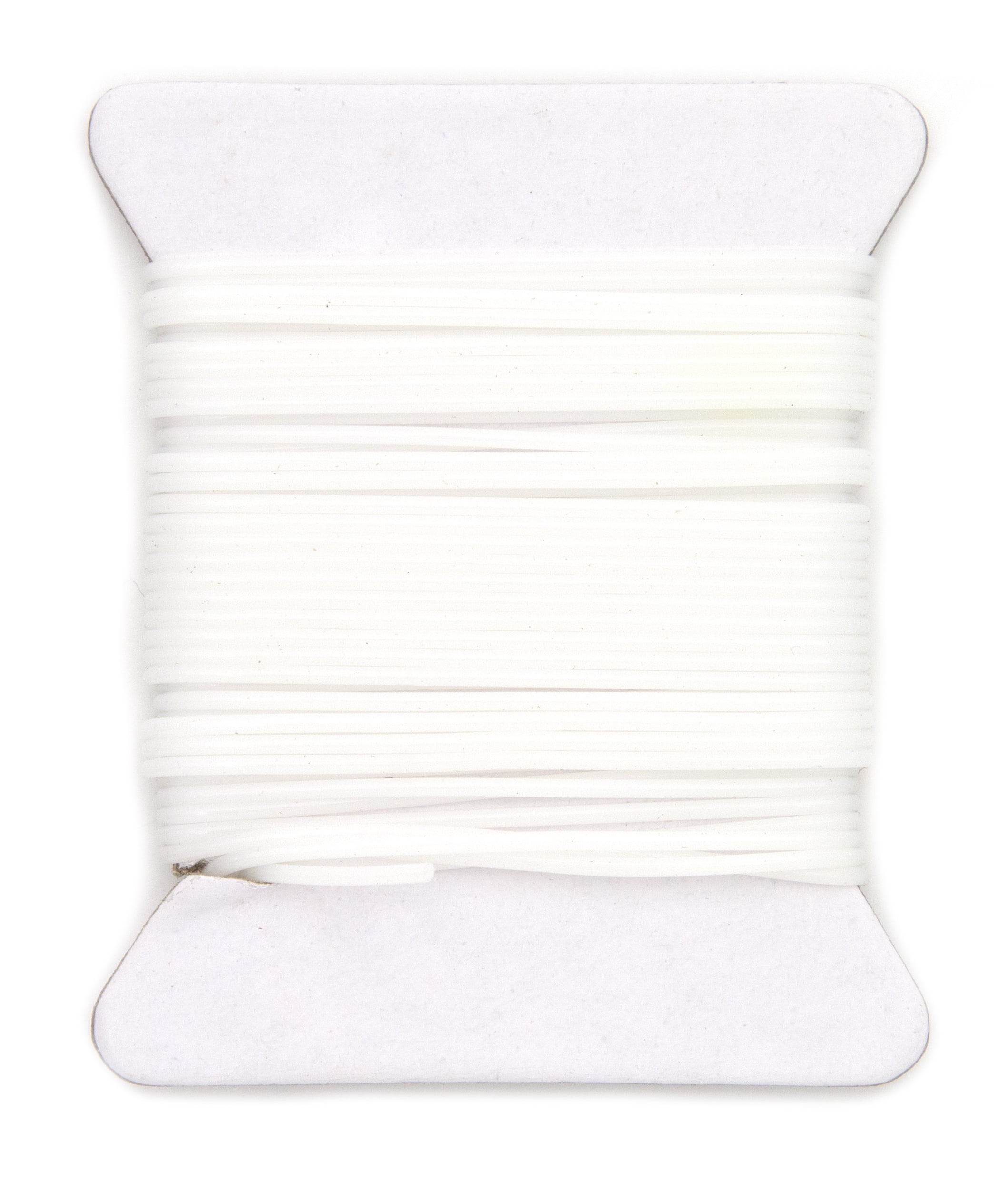 Cousin DIY Elastic Stretch Cord Roll, Jewelry Making, 4 yd, White