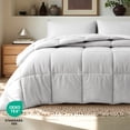 thumbnail image 5 of Bare Home Down Alternative Comforter Set - 3-Pieces - All Seasons - King, Cloud Gray, 5 of 9