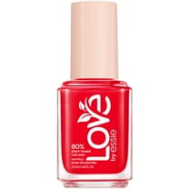 LOVE by essie Nail Polish, 80% Plant-based, Salon-Quality, Vegan, Red, Lust For Life, 0.46 Fl Oz